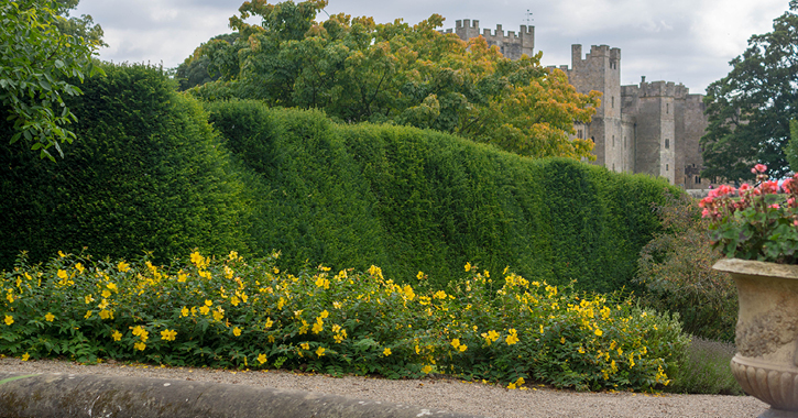 Raby Castle walled gardens